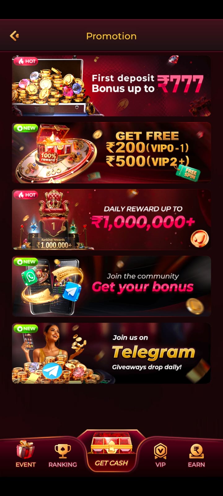 Promotions